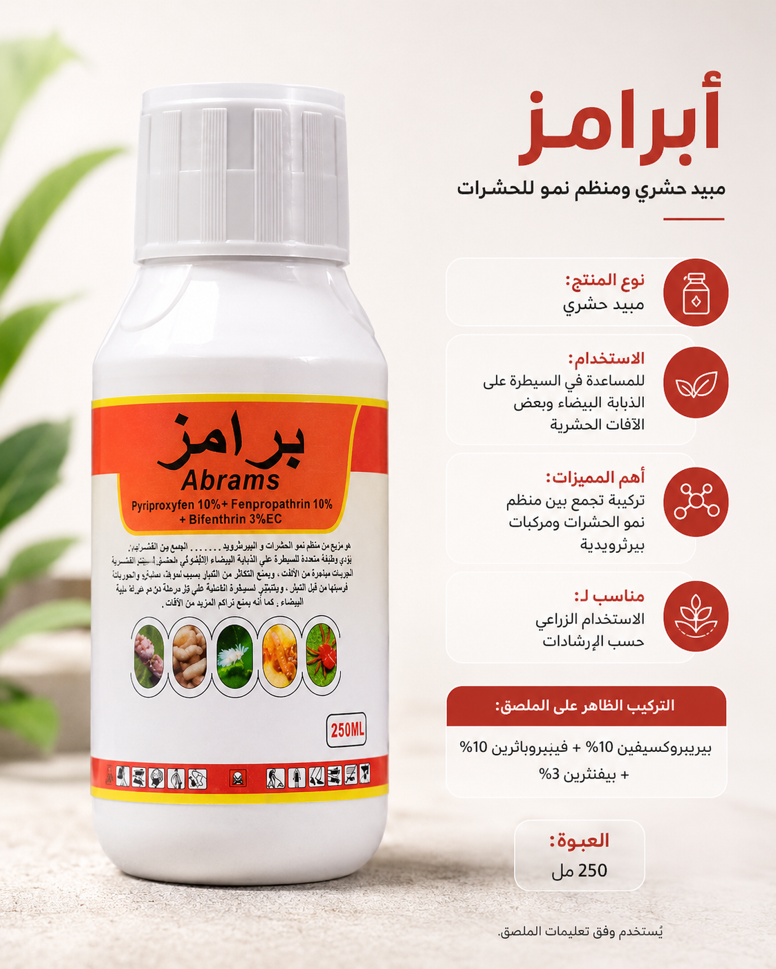مراجعة أبرامز: تعطيل دورة حياة الآفات الحشرية